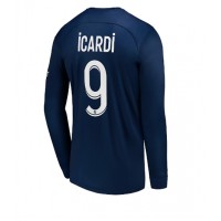 Fotbalové Dres Paris Saint-Germain Mauro Icardi #9 Domácí 2022-23 Dlouhý Rukáv